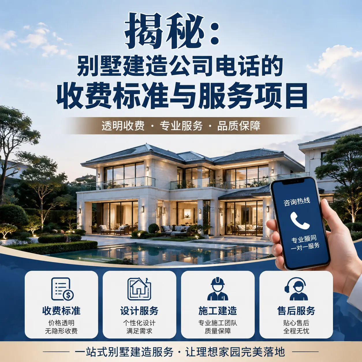 揭秘:紫云别墅建造公司电话的收费标准与服务项目