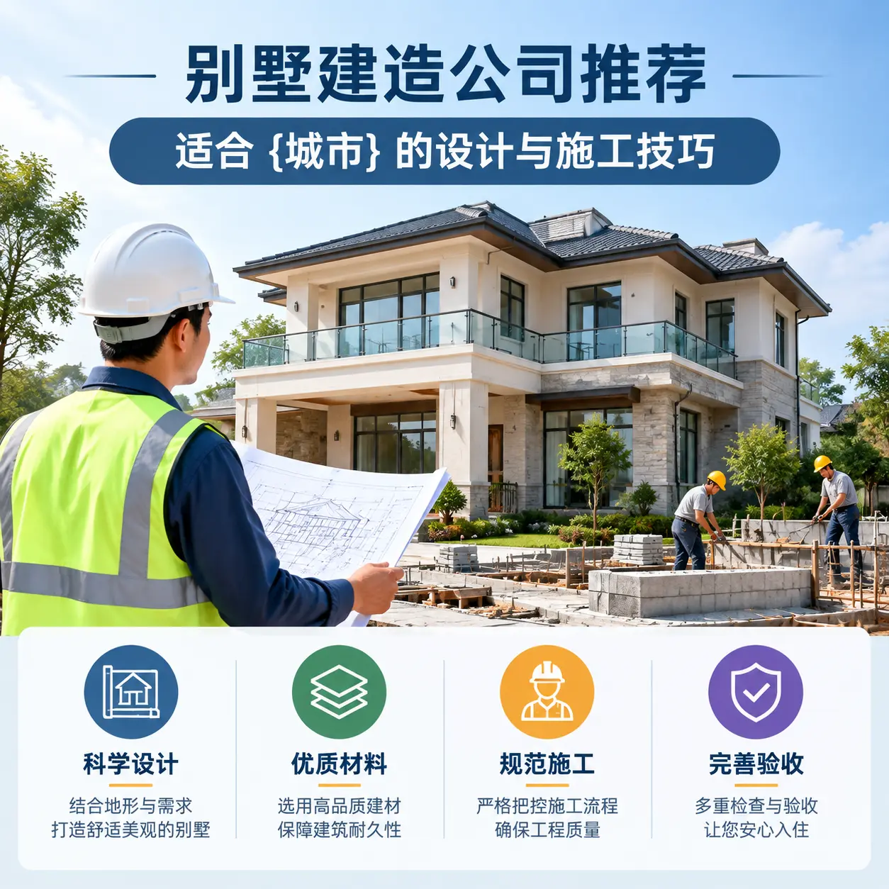 别墅建造公司推荐:适合 紫云 的设计与施工技巧