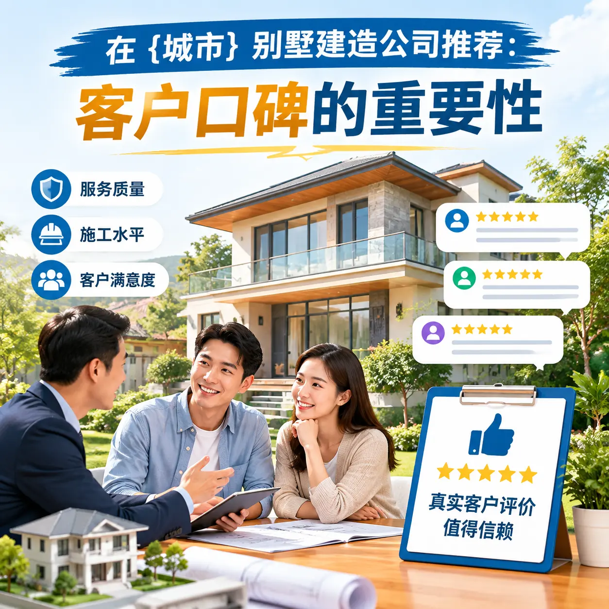 在 紫云 别墅建造公司推荐：客户口碑的重要性