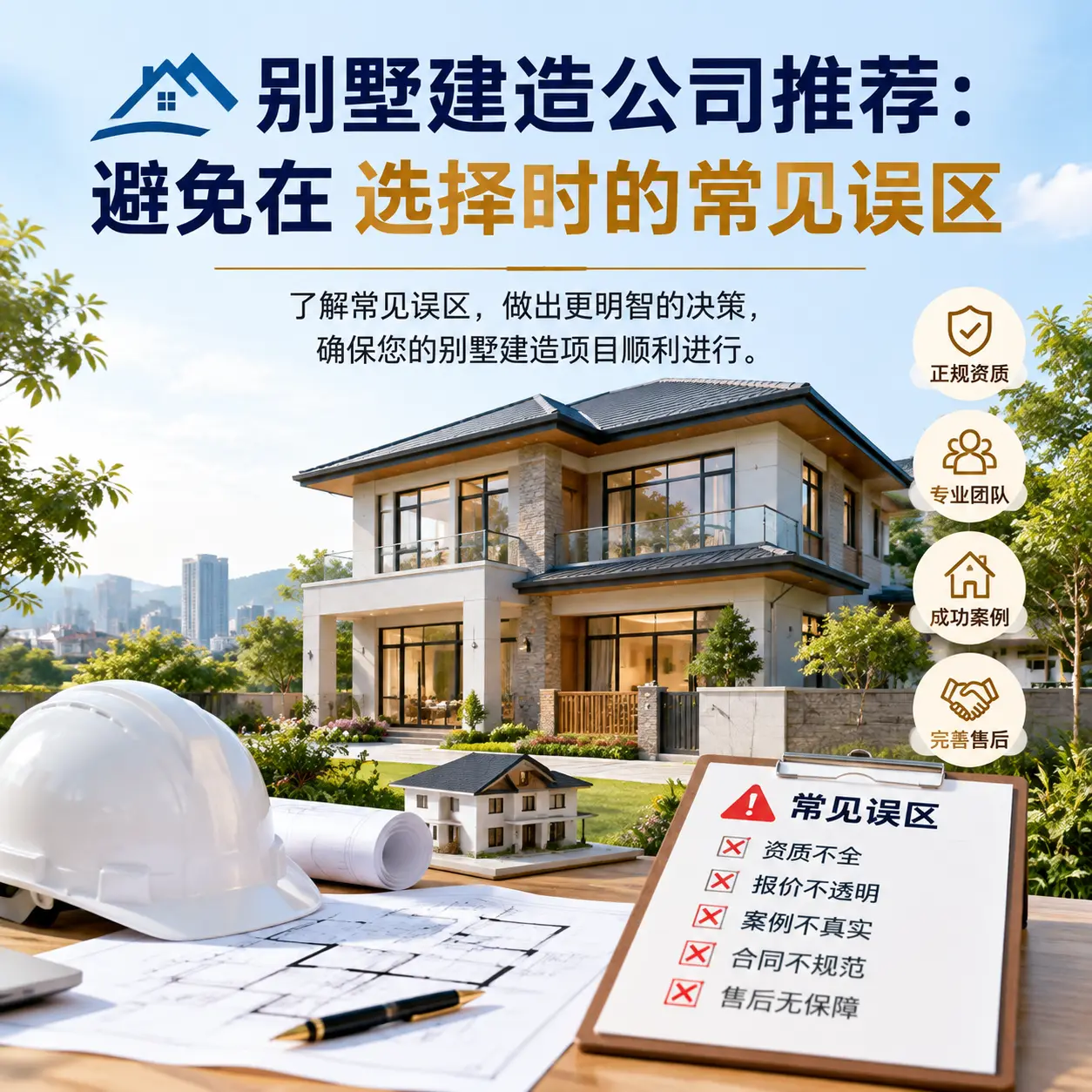 别墅建造公司推荐：避免在 紫云 选择时的常见误区