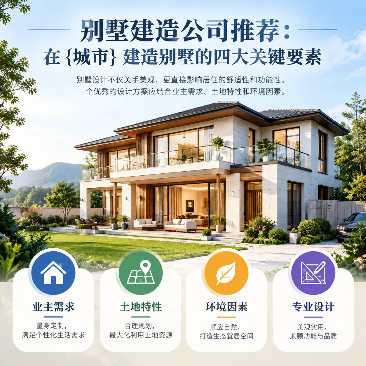 别墅建造公司推荐：在 紫云 建造别墅的四大关键要素