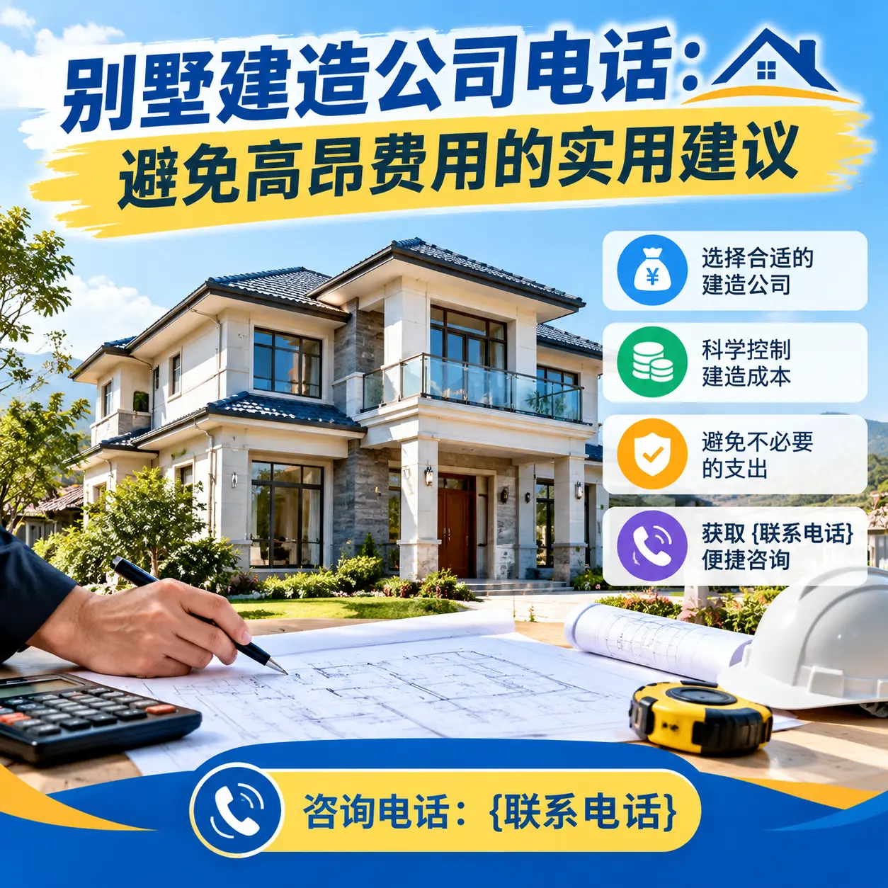紫云别墅建造公司电话：避免高昂费用的实用建议