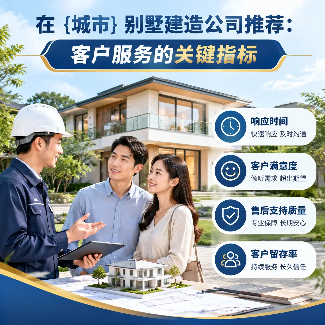 在 紫云 别墅建造公司推荐：客户服务的关键指标